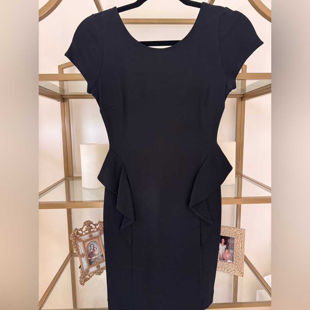 Zara Trafaluc stylish mini black dress